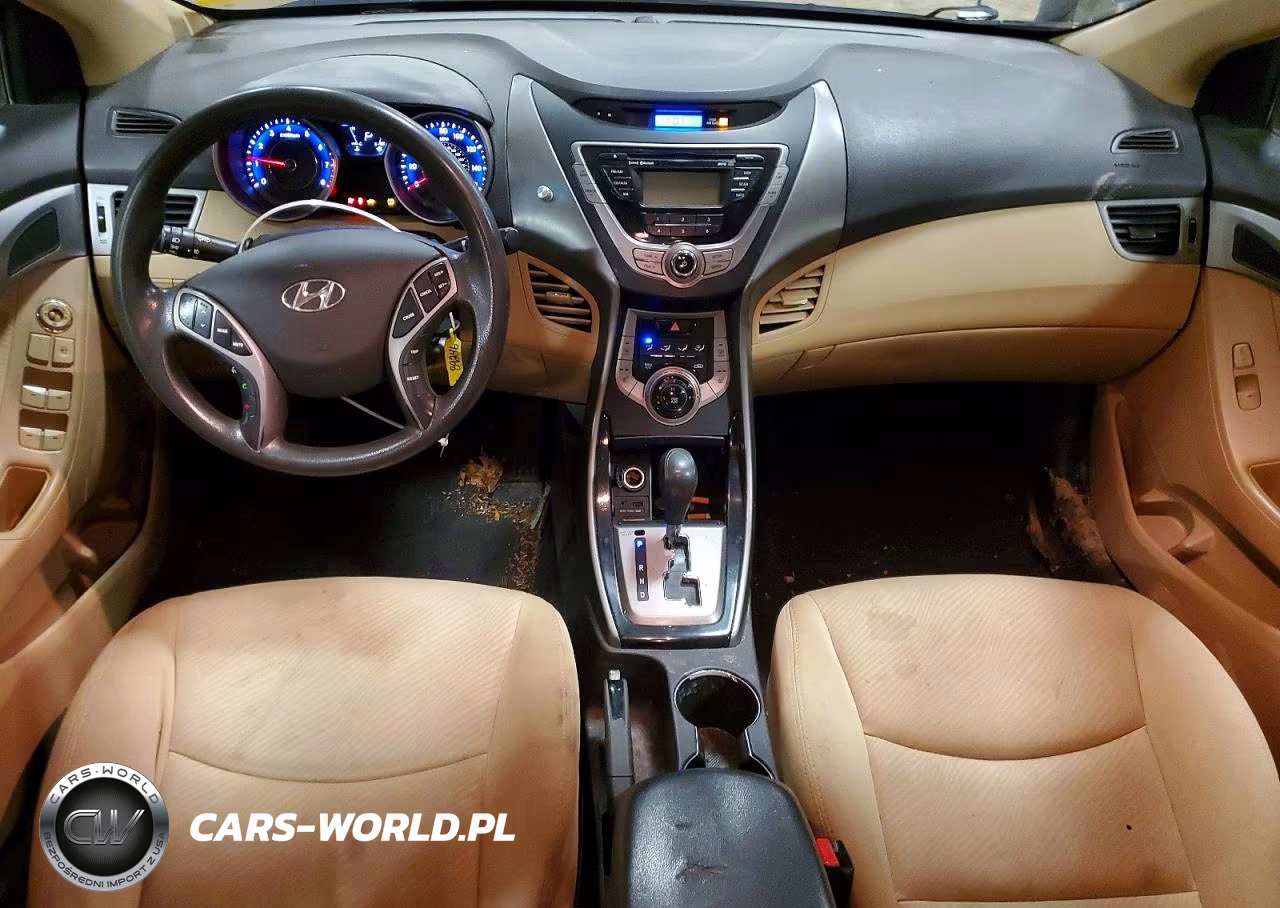 2013 Hyundai Elantra Gls VIN:KMHDH4AE4DU536147 - 8
