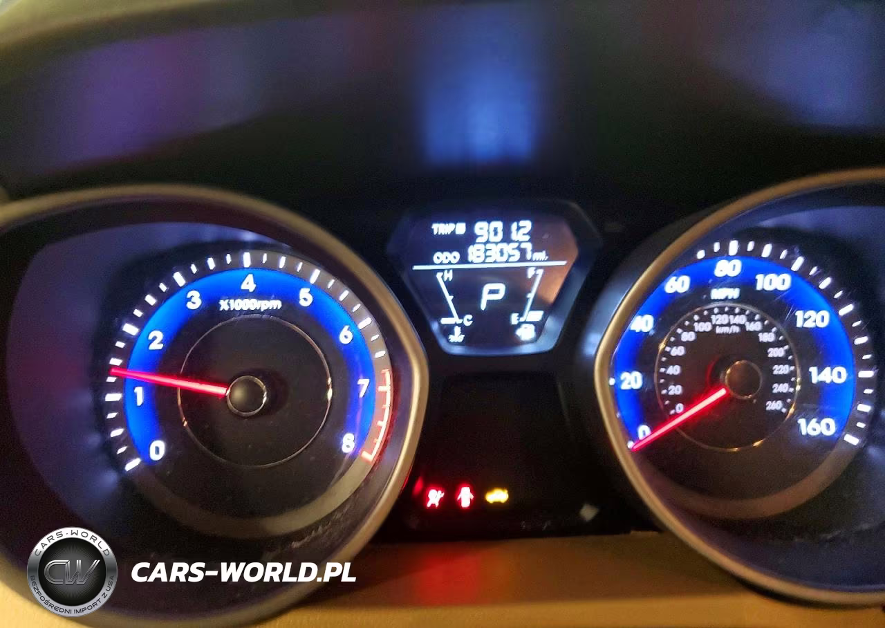 2013 Hyundai Elantra Gls VIN:KMHDH4AE4DU536147 - 9