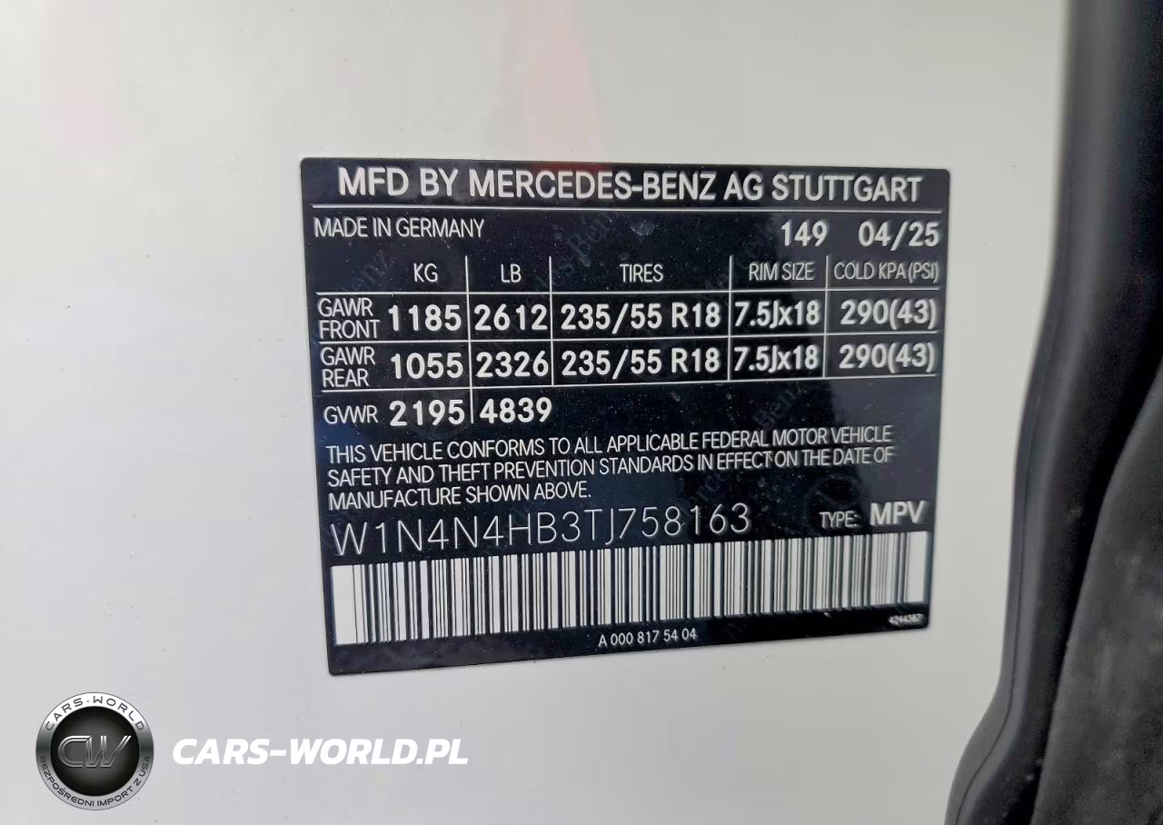 2026 Mercedes-Benz Gla 250 4Matic VIN:W1N4N4HB3TJ758163 - 13