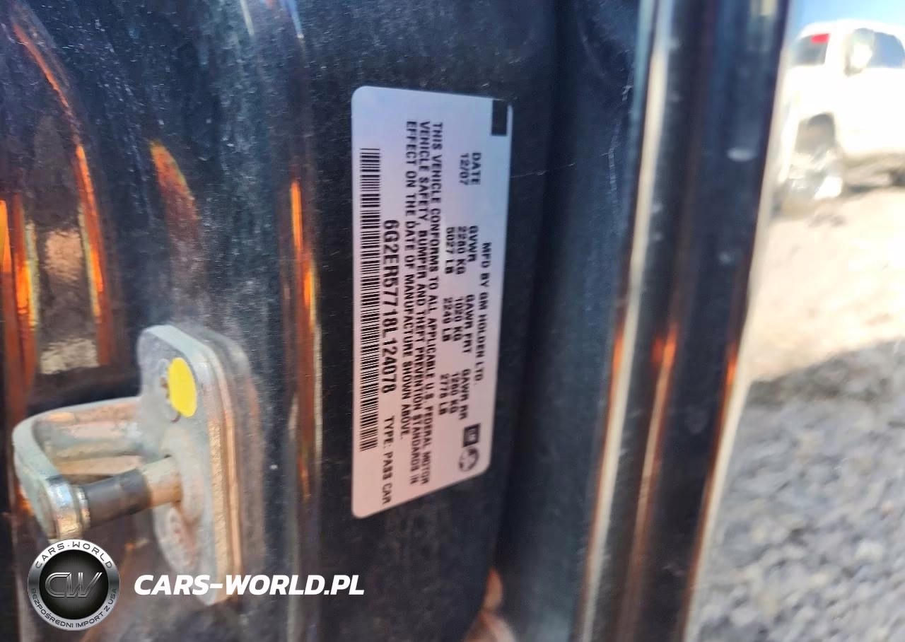 2008 Pontiac G8 VIN:6G2ER57718L124078 - 12