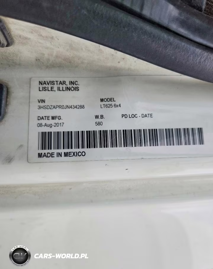 2018 International Lt625 Semi Truck VIN:3HSDZAPR0JN434288 - 10