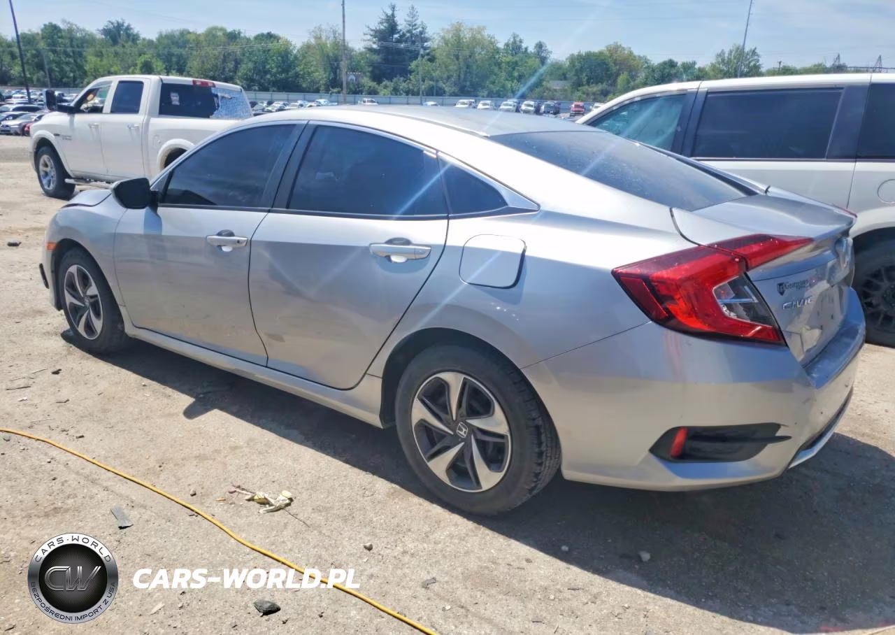 2019 Honda Civic Lx VIN:2HGFC2F6XKH601828 - 2