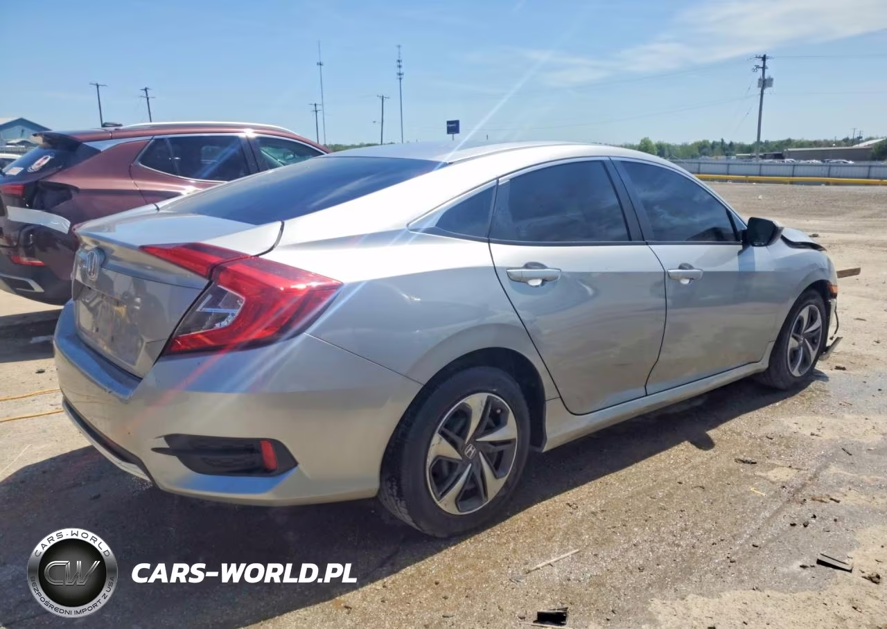 2019 Honda Civic Lx VIN:2HGFC2F6XKH601828 - 3