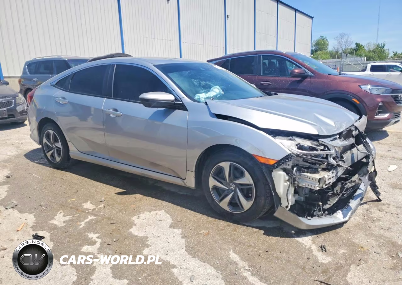 2019 Honda Civic Lx VIN:2HGFC2F6XKH601828 - 4