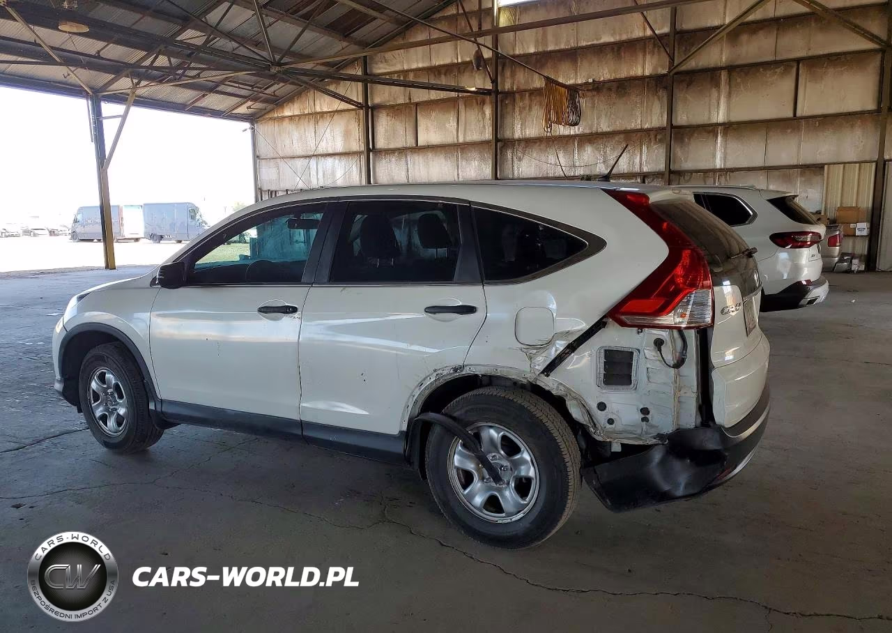 2013 Honda Cr-V Lx VIN:5J6RM3H3XDL037728 - 2