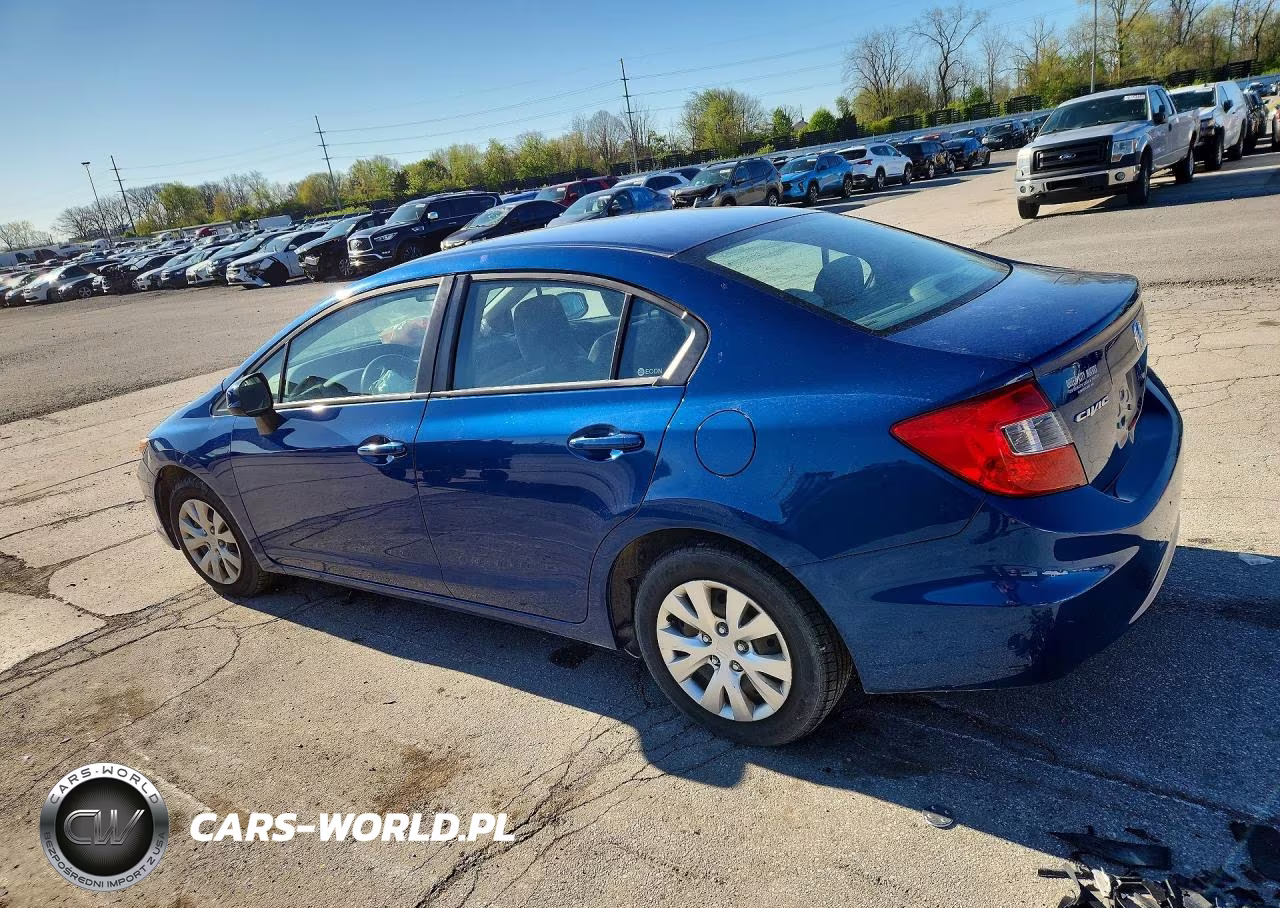 2012 Honda Civic Lx VIN:19XFB2F53CE357879 - 2