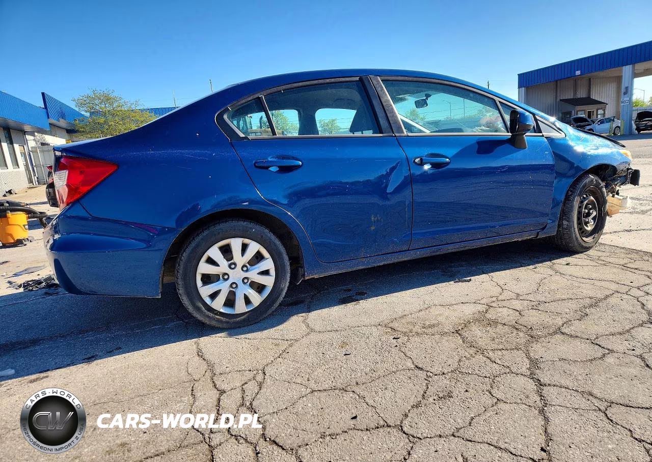 2012 Honda Civic Lx VIN:19XFB2F53CE357879 - 3