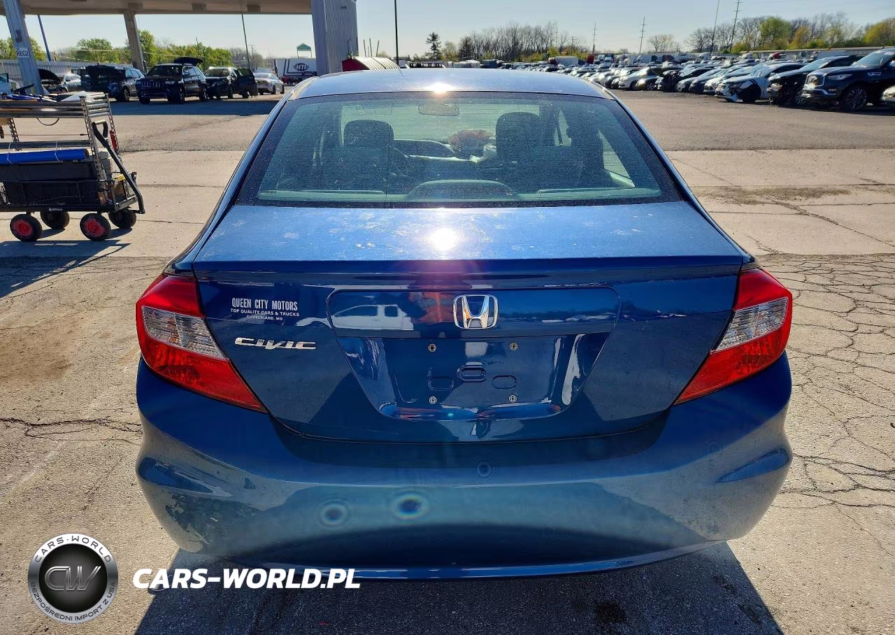 2012 Honda Civic Lx VIN:19XFB2F53CE357879 - 6