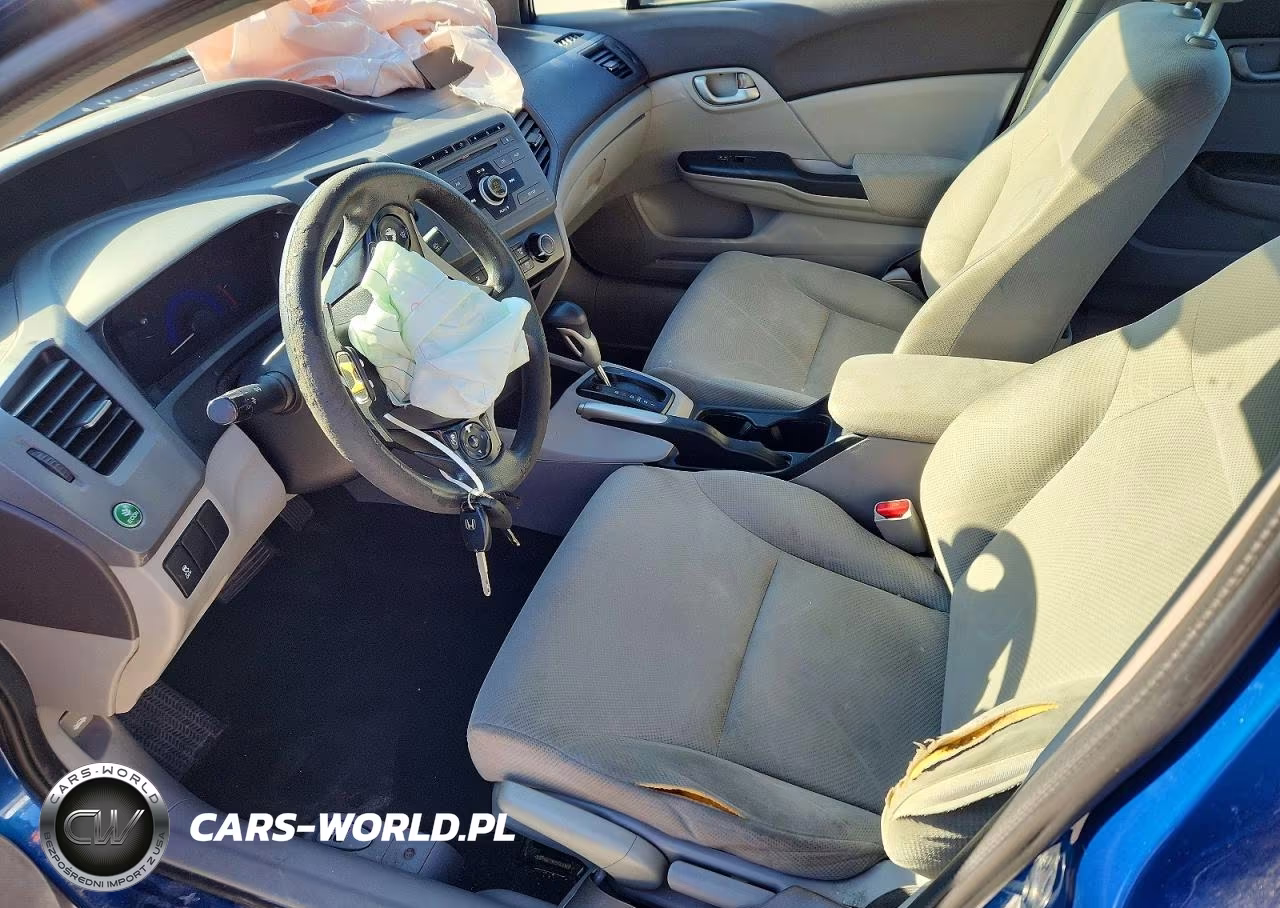 2012 Honda Civic Lx VIN:19XFB2F53CE357879 - 7