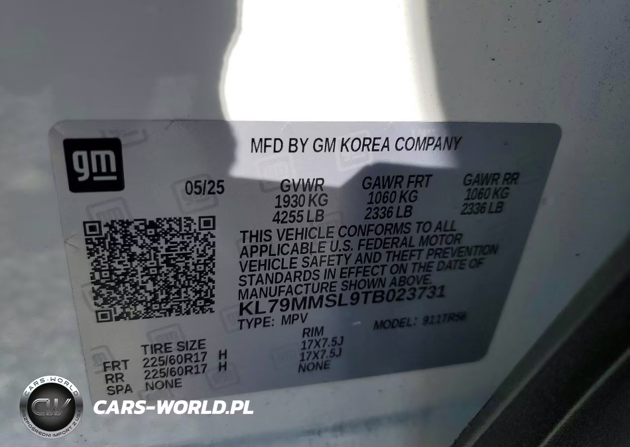 2026 Chevrolet Trailblazer Ls VIN:KL79MMSL9TB023731 - 13