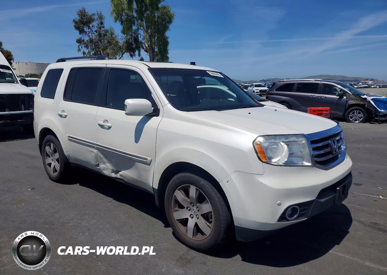 2012 Honda Pilot Touring VIN:5FNYF4H96CB078879 - 4
