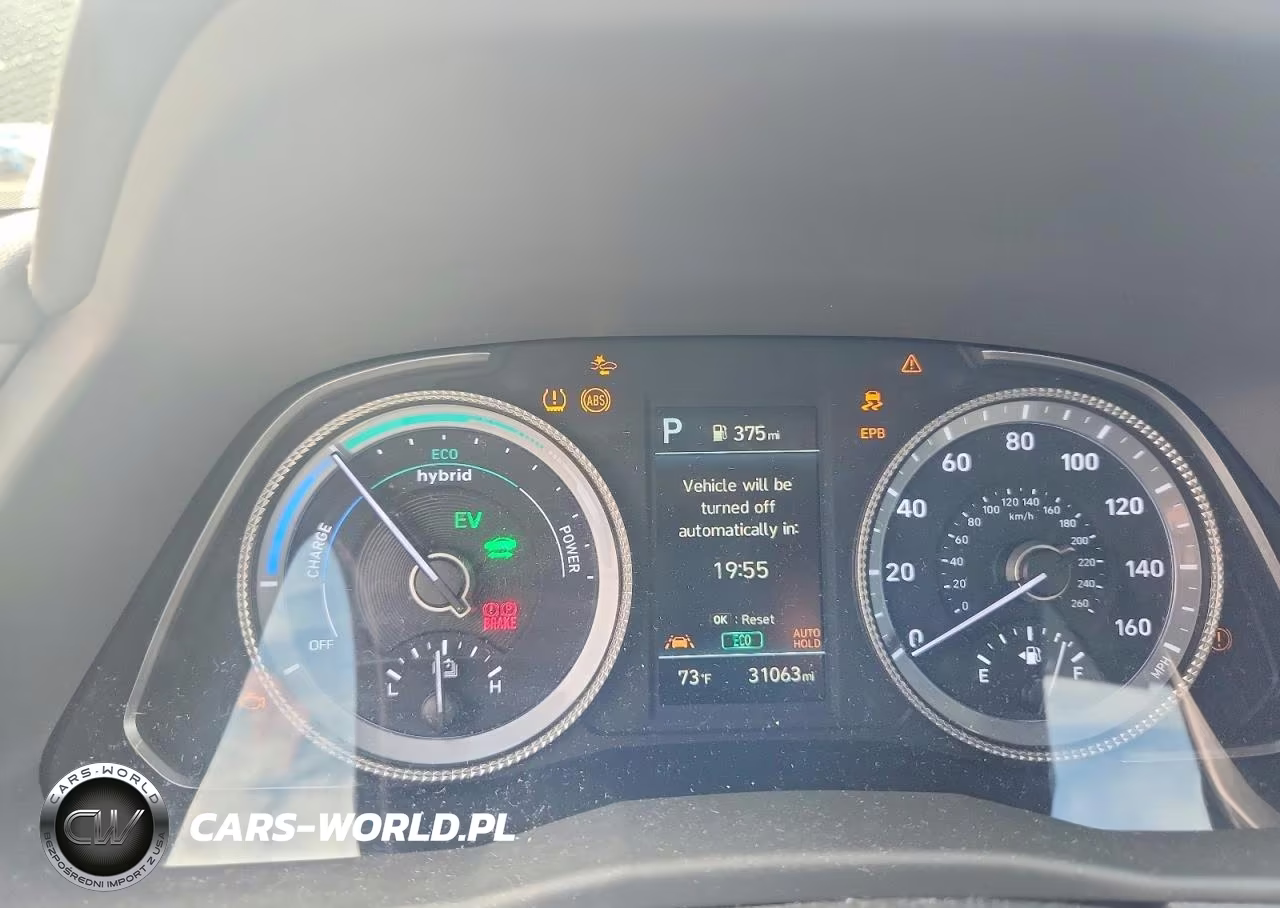 2023 Hyundai Sonata Hybrid Blue VIN:KMHL24JJ9PA083370 - 9