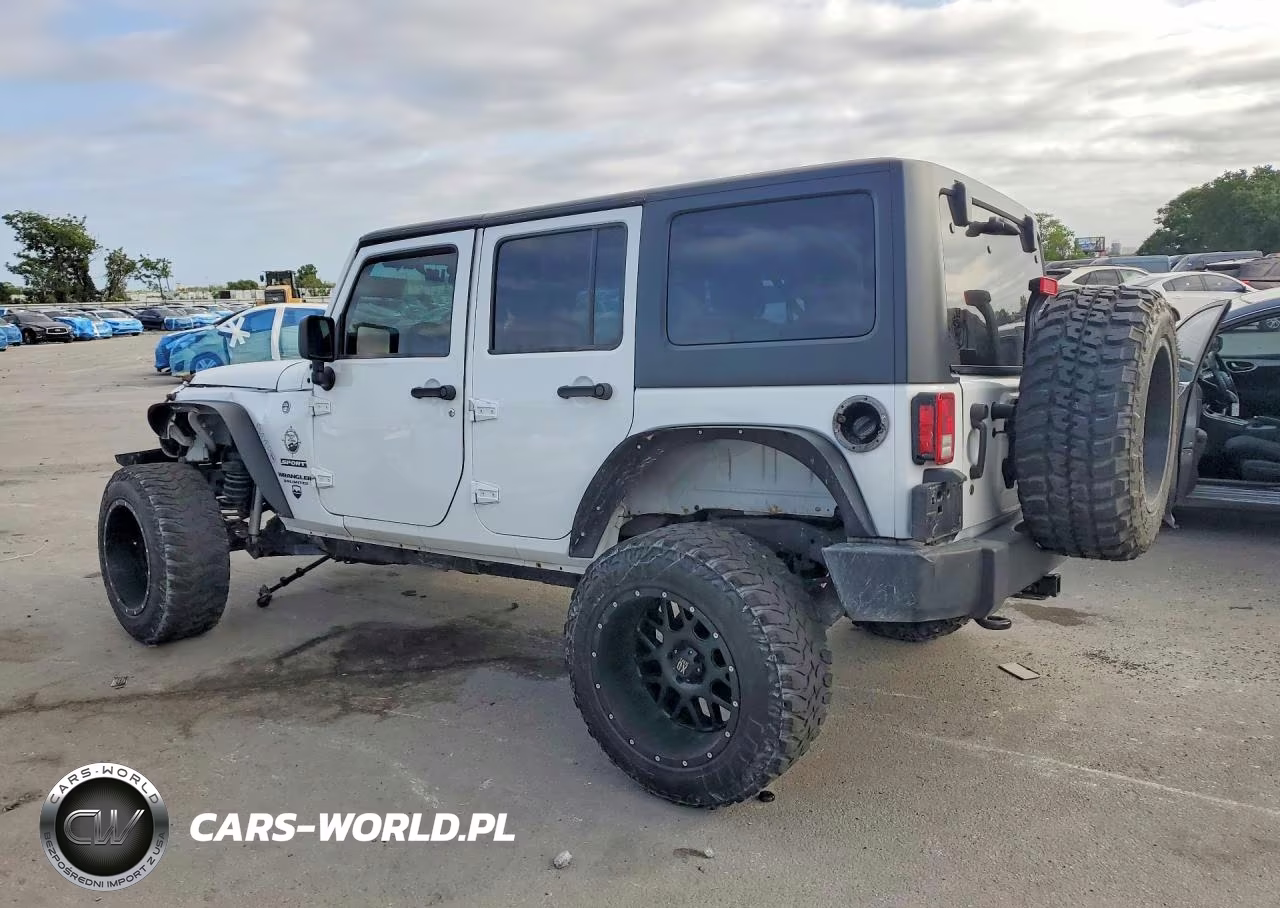 2016 Jeep Wrangler Unlimited Sport VIN:1C4BJWDG7GL169506 - 2