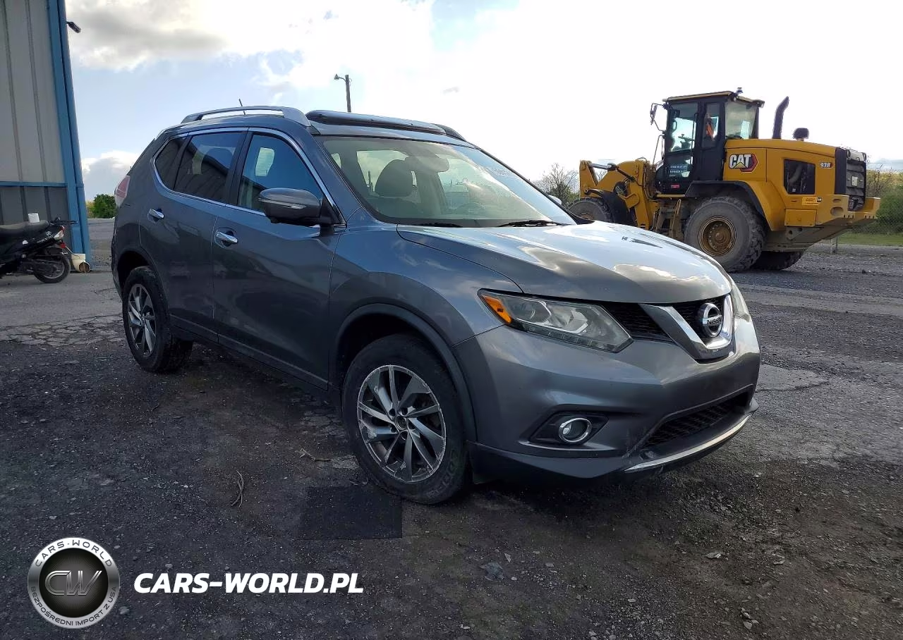 2015 Nissan Rogue Sl VIN:5N1AT2MV0FC897188 - 4