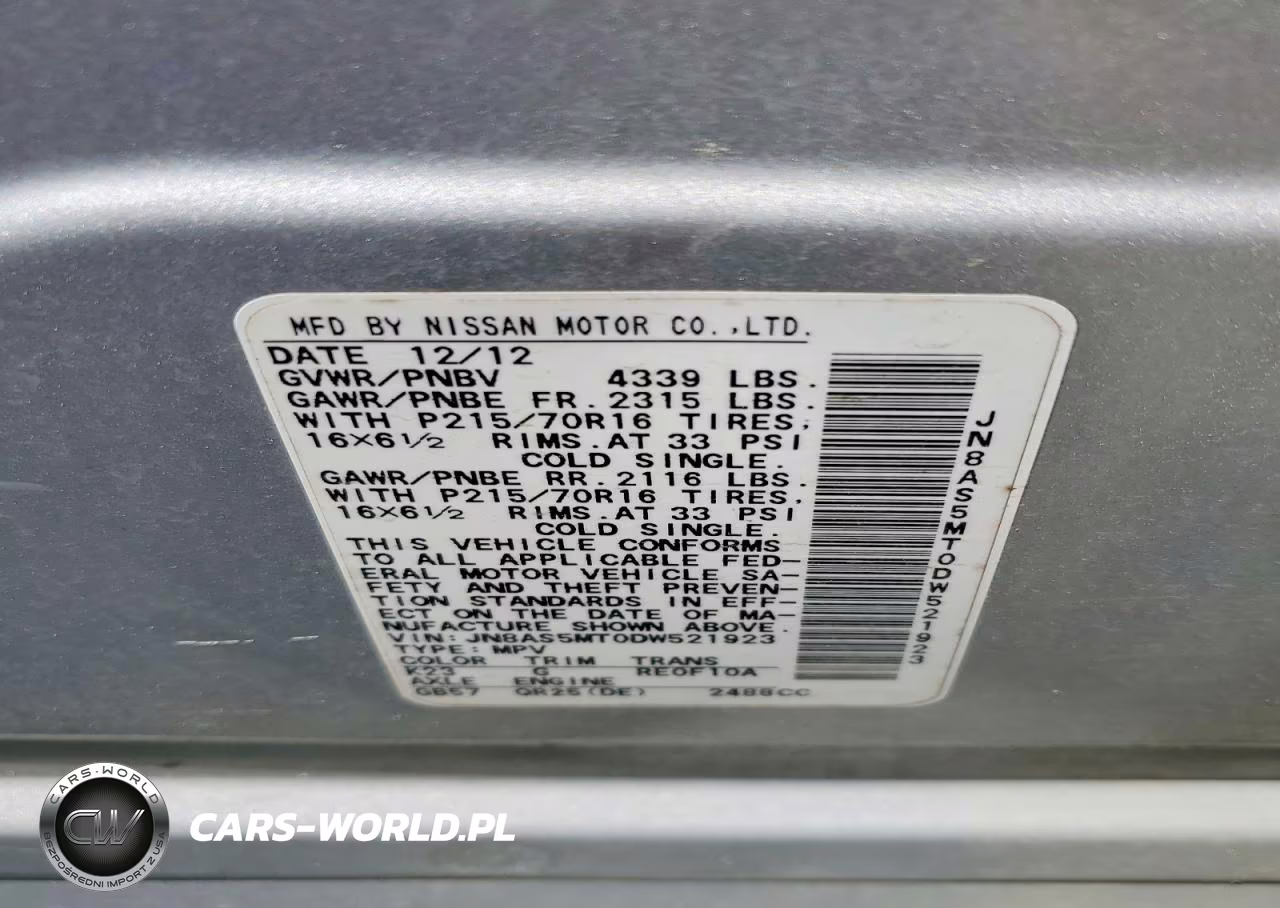 2013 Nissan Rogue S VIN:JN8AS5MT0DW521923 - 13
