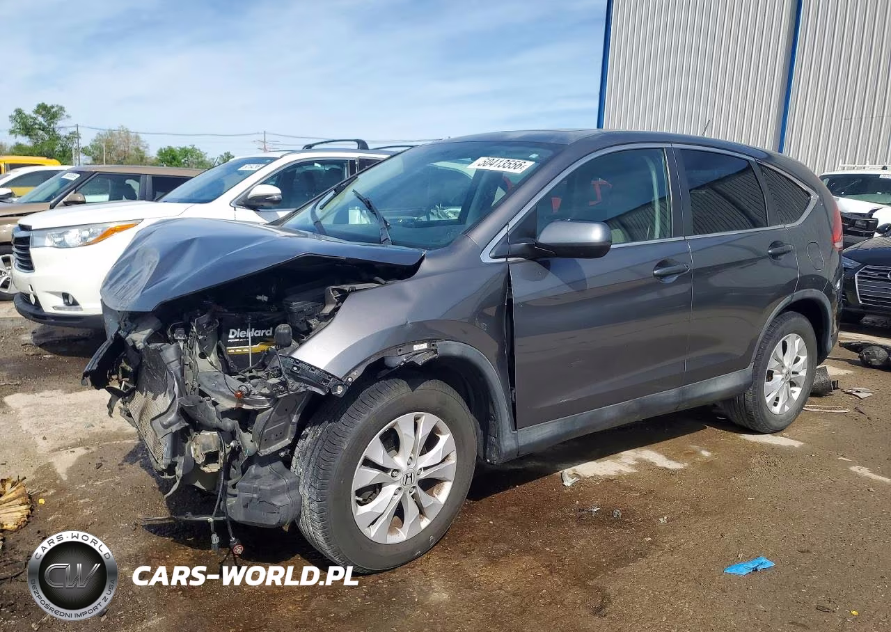 2013 Honda Cr-V Ex VIN:2HKRM3H56DH519611 - 1