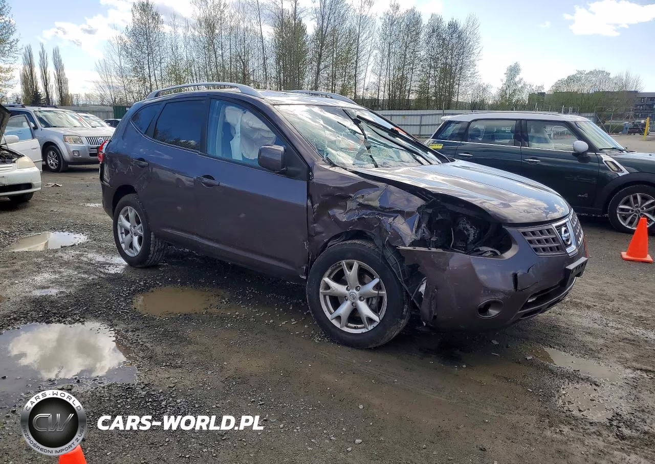 2008 Nissan Rogue S VIN:JN8AS58V58W106744 - 4