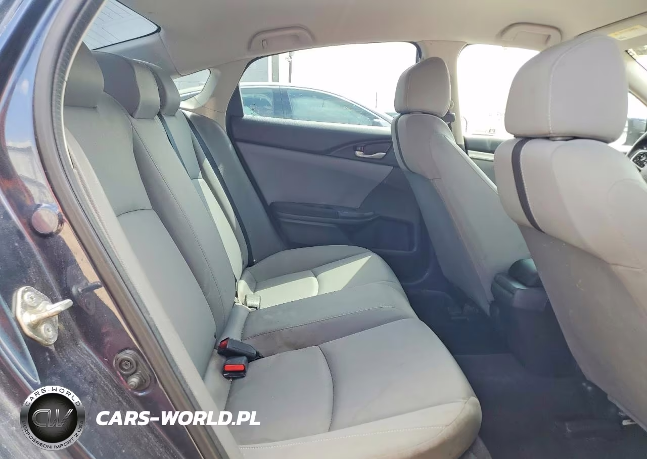 2019 Honda Civic Lx VIN:19XFC2F61KE034516 - 10