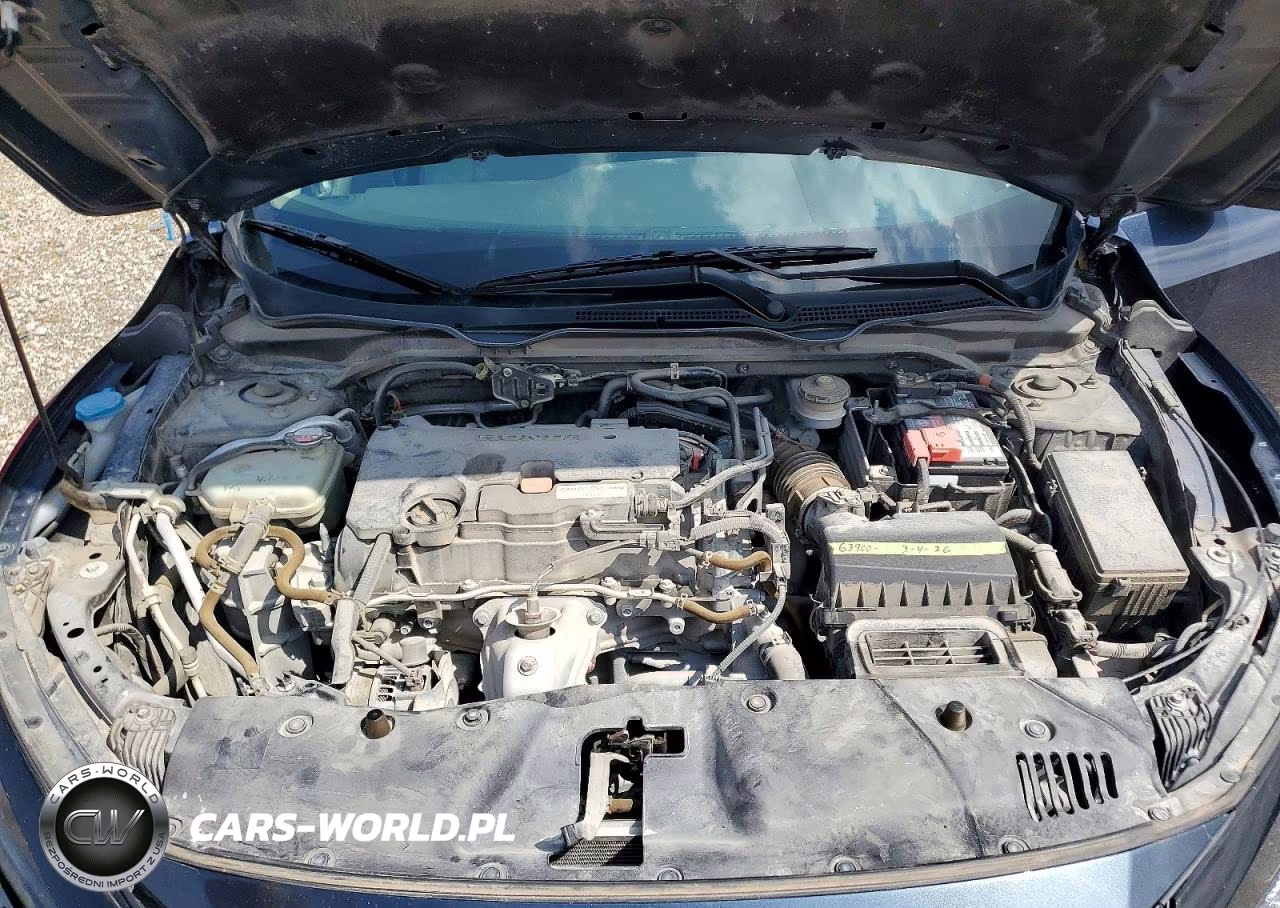 2019 Honda Civic Lx VIN:19XFC2F61KE034516 - 11