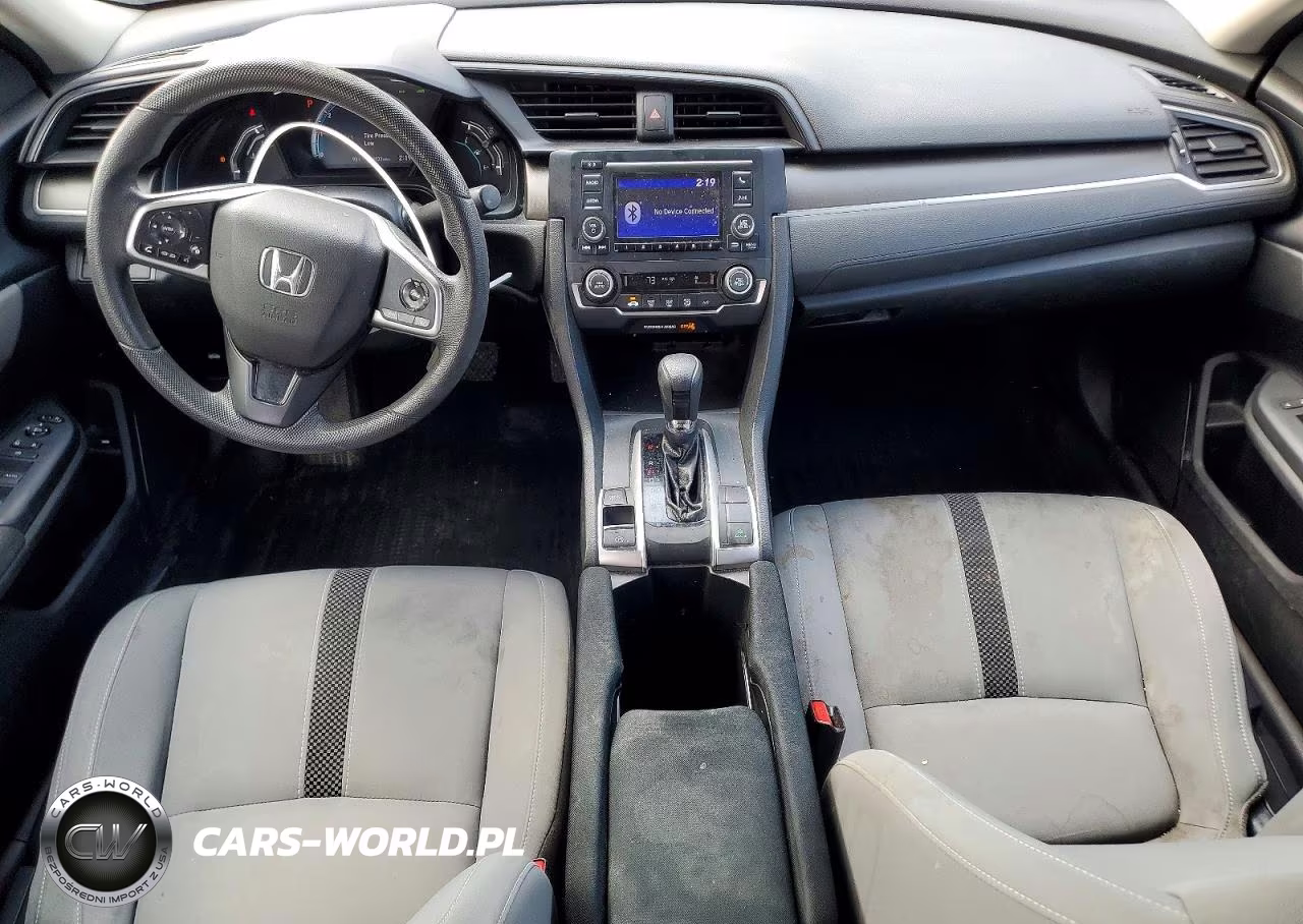 2019 Honda Civic Lx VIN:19XFC2F61KE034516 - 8