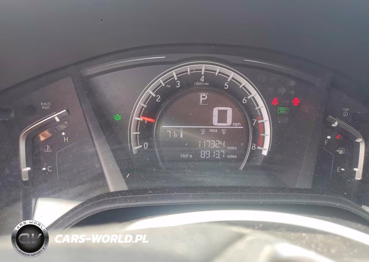 2018 Honda Cr-V Lx VIN:2HKRW5H30JH412134 - 9