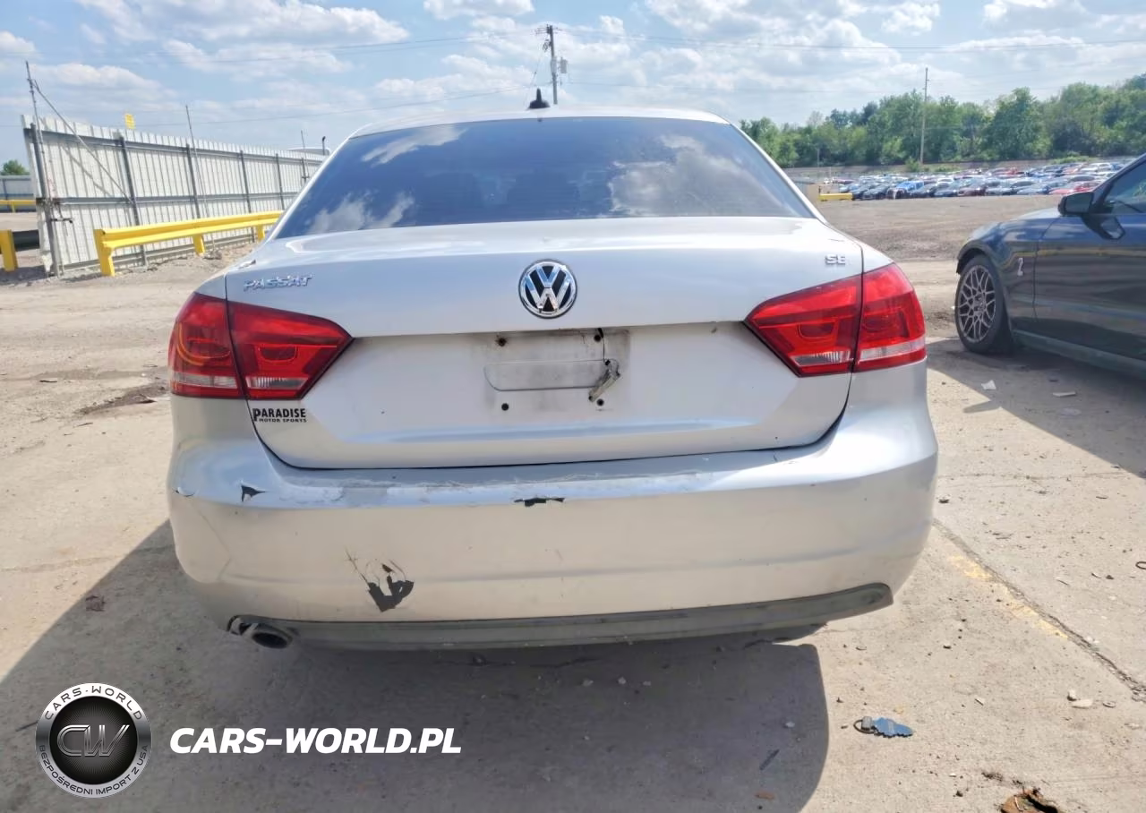 2013 Volkswagen Passat Se VIN:1VWBP7A30DC015931 - 6
