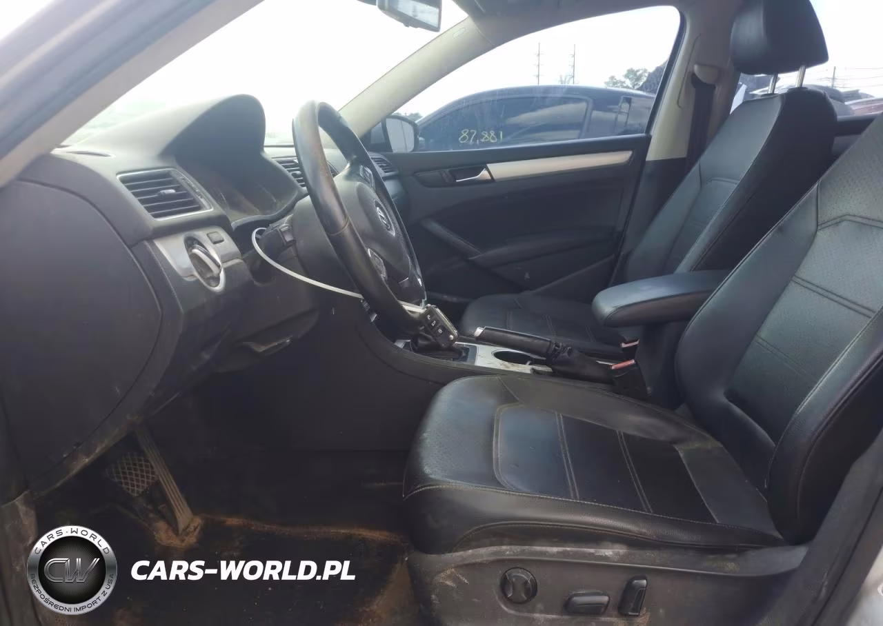 2013 Volkswagen Passat Se VIN:1VWBP7A30DC015931 - 7