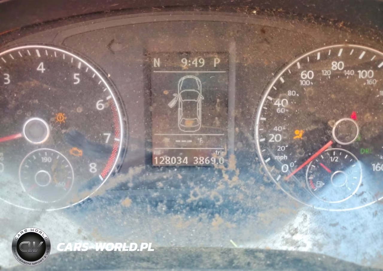 2013 Volkswagen Passat Se VIN:1VWBP7A30DC015931 - 9