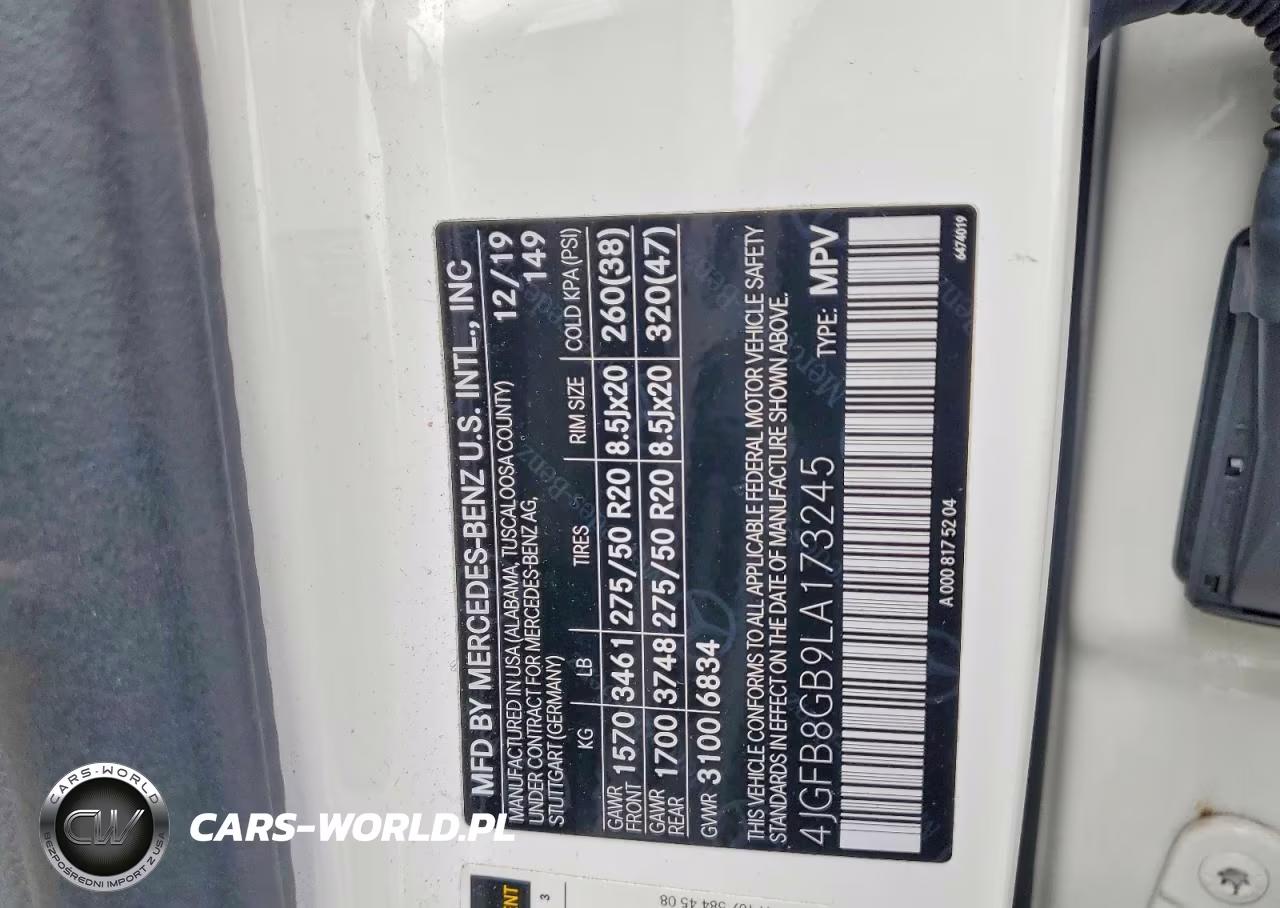 2020 Mercedes-Benz Gle 580 4Matic VIN:4JGFB8GB9LA173245 - 13