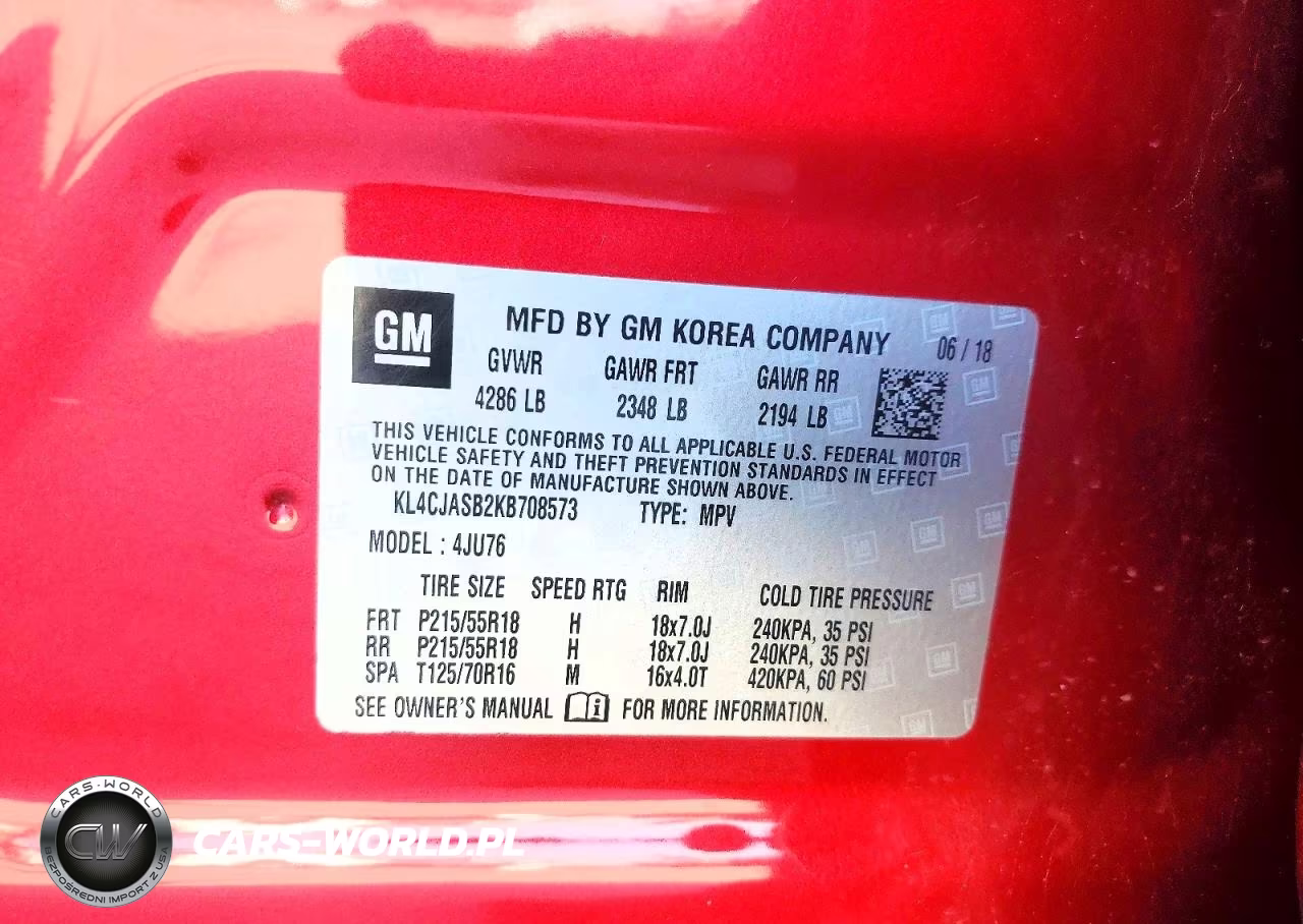 2019 Buick Encore Preferred VIN:KL4CJASB2KB708573 - 13