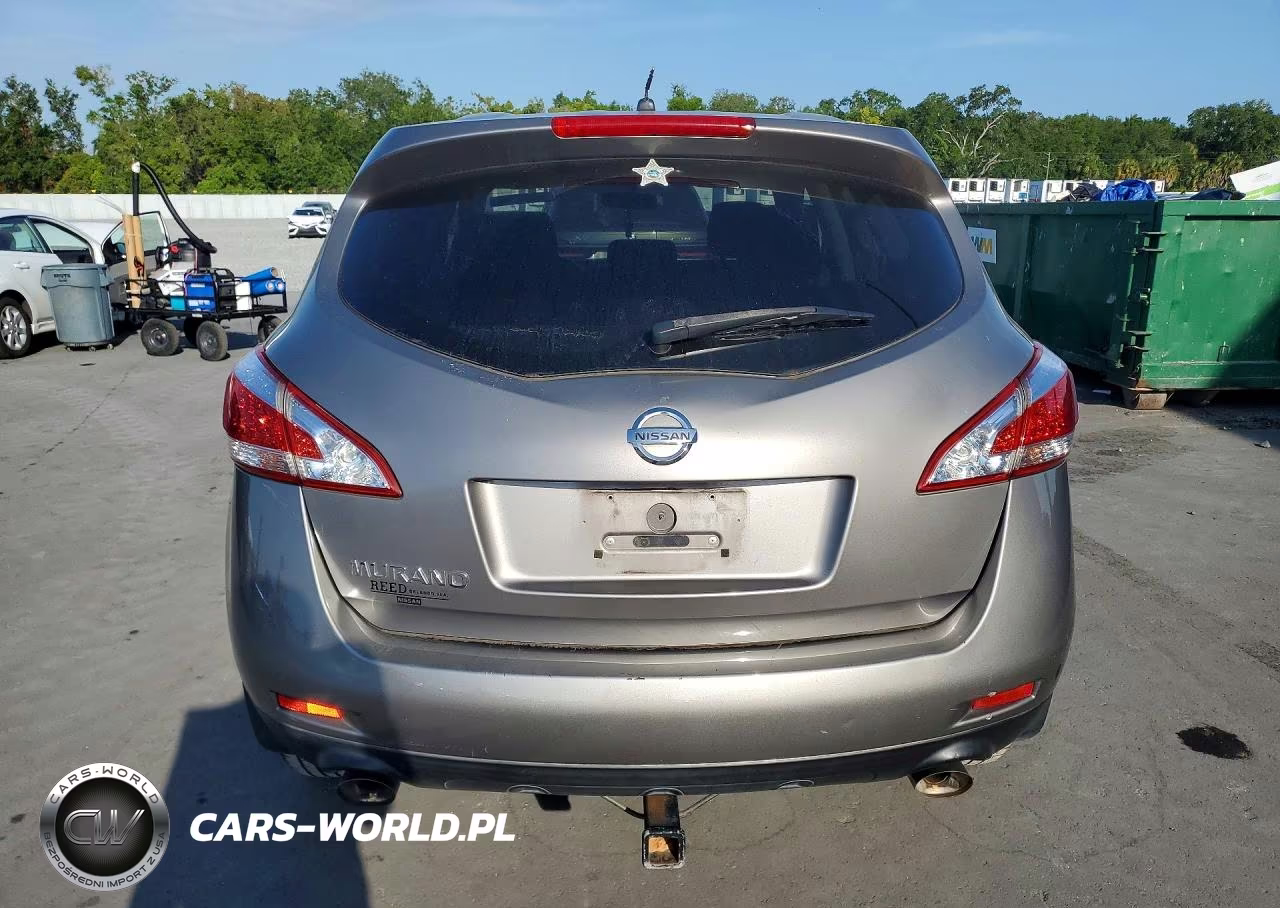 2012 Nissan Murano S VIN:JN8AZ1MU8CW103721 - 6