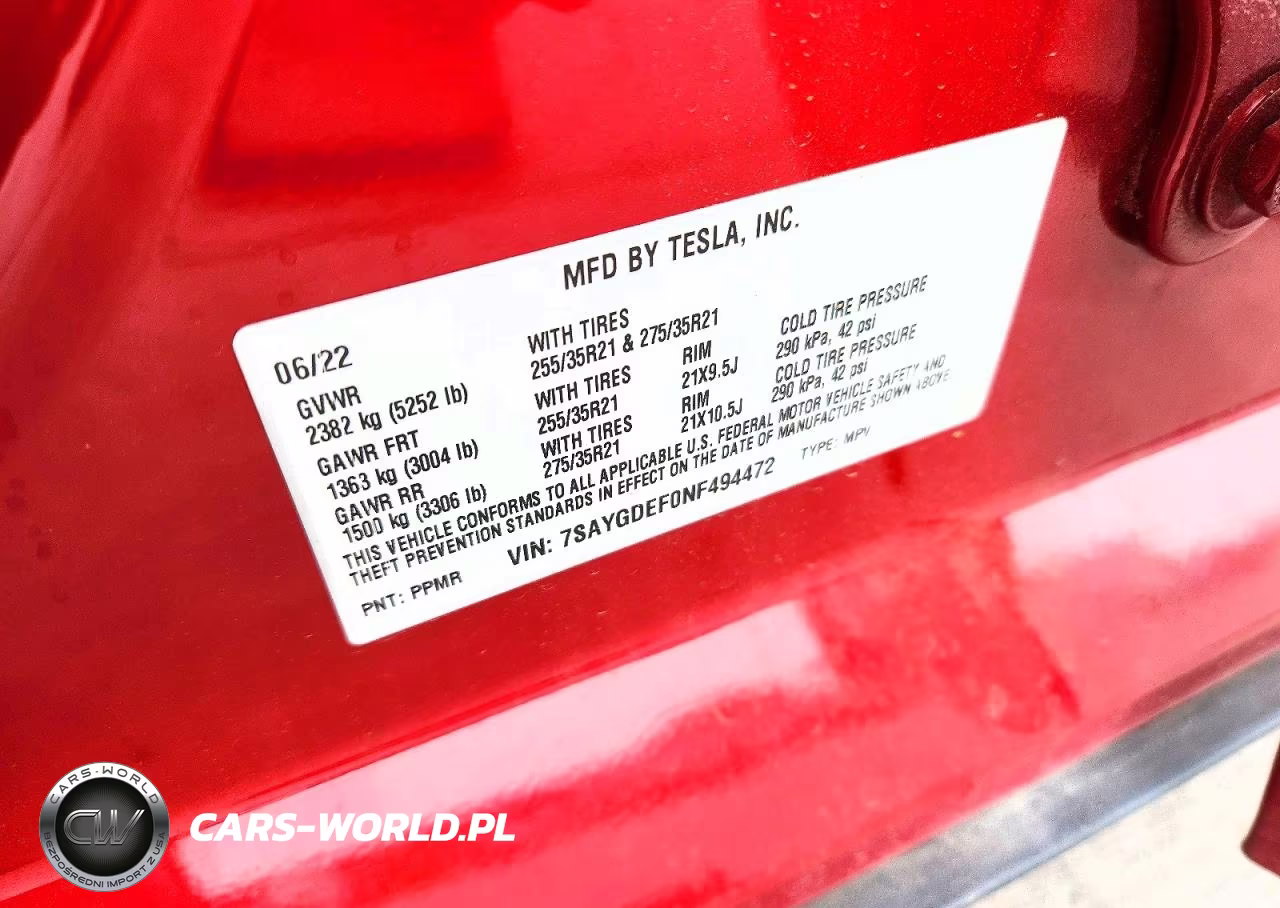 2022 Tesla Model Y VIN:7SAYGDEF0NF494472 - 12