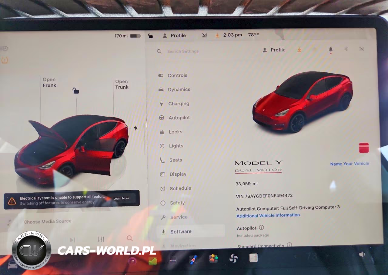 2022 Tesla Model Y VIN:7SAYGDEF0NF494472 - 9