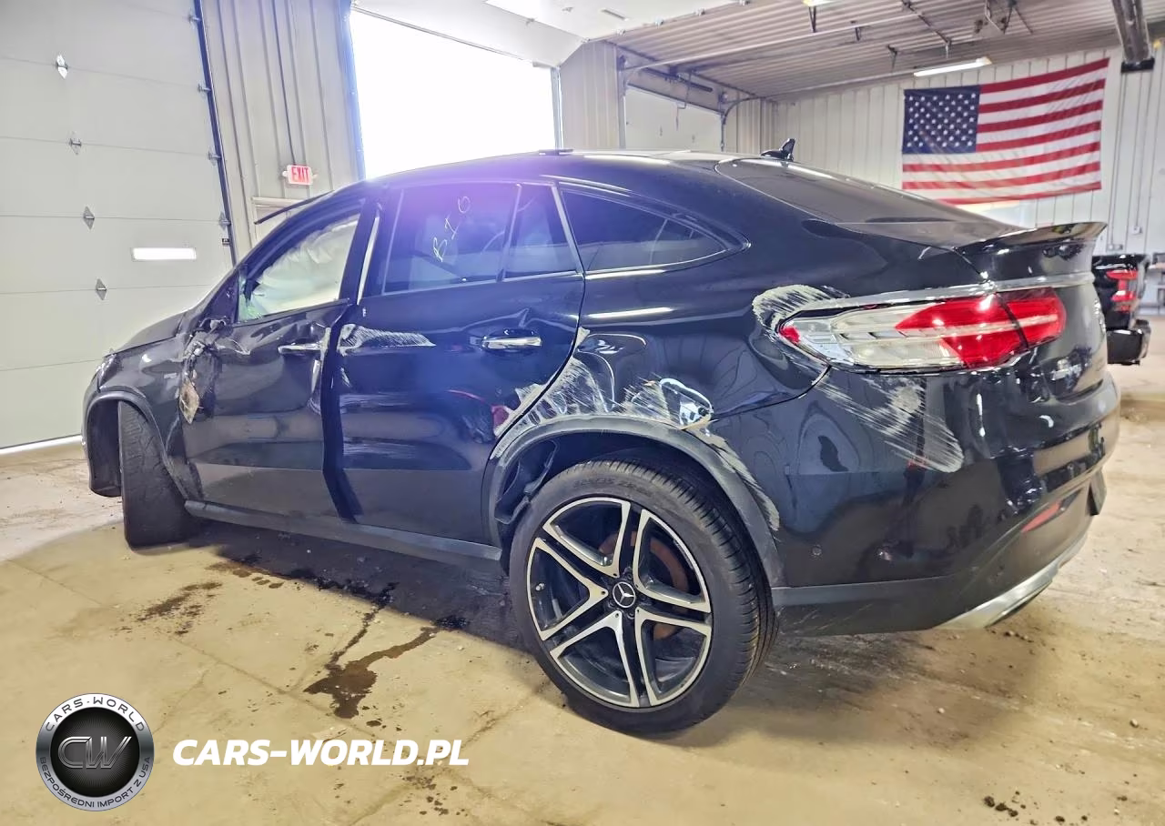 2017 Mercedes-Benz Gle Coupe 43 Amg VIN:4JGED6EB4HA056824 - 2