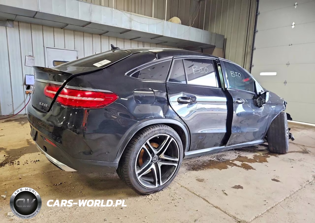 2017 Mercedes-Benz Gle Coupe 43 Amg VIN:4JGED6EB4HA056824 - 3