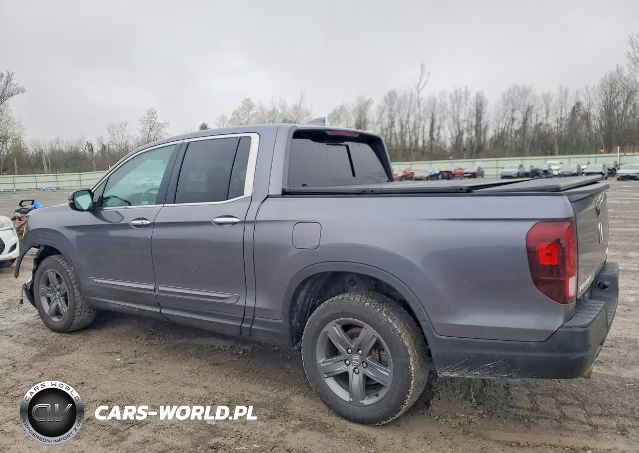 2022 Honda Ridgeline Rtl VIN:5FPYK3F74NB010100 - 2