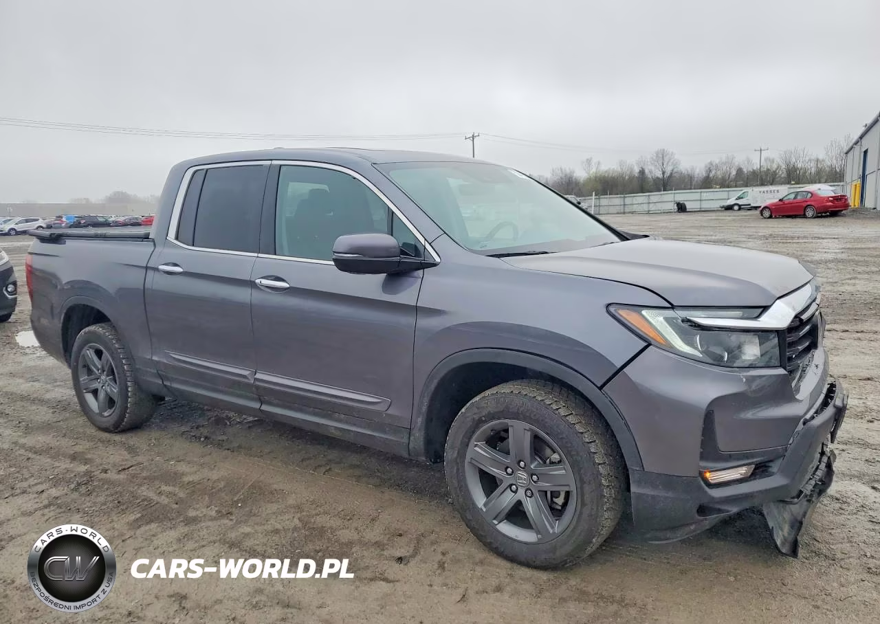 2022 Honda Ridgeline Rtl VIN:5FPYK3F74NB010100 - 4