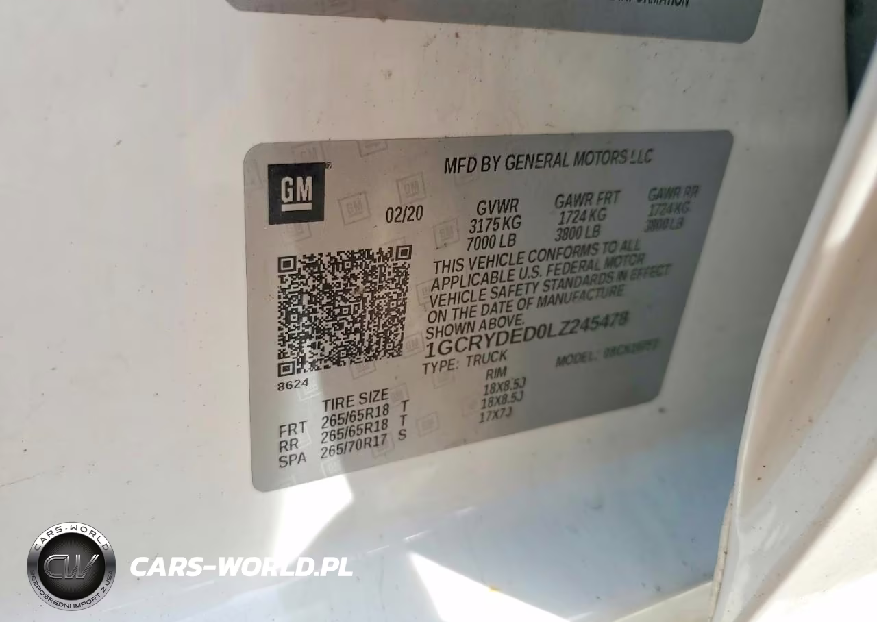 2020 Chevrolet Silverado K1500 Lt VIN:1GCRYDED0LZ245478 - 13