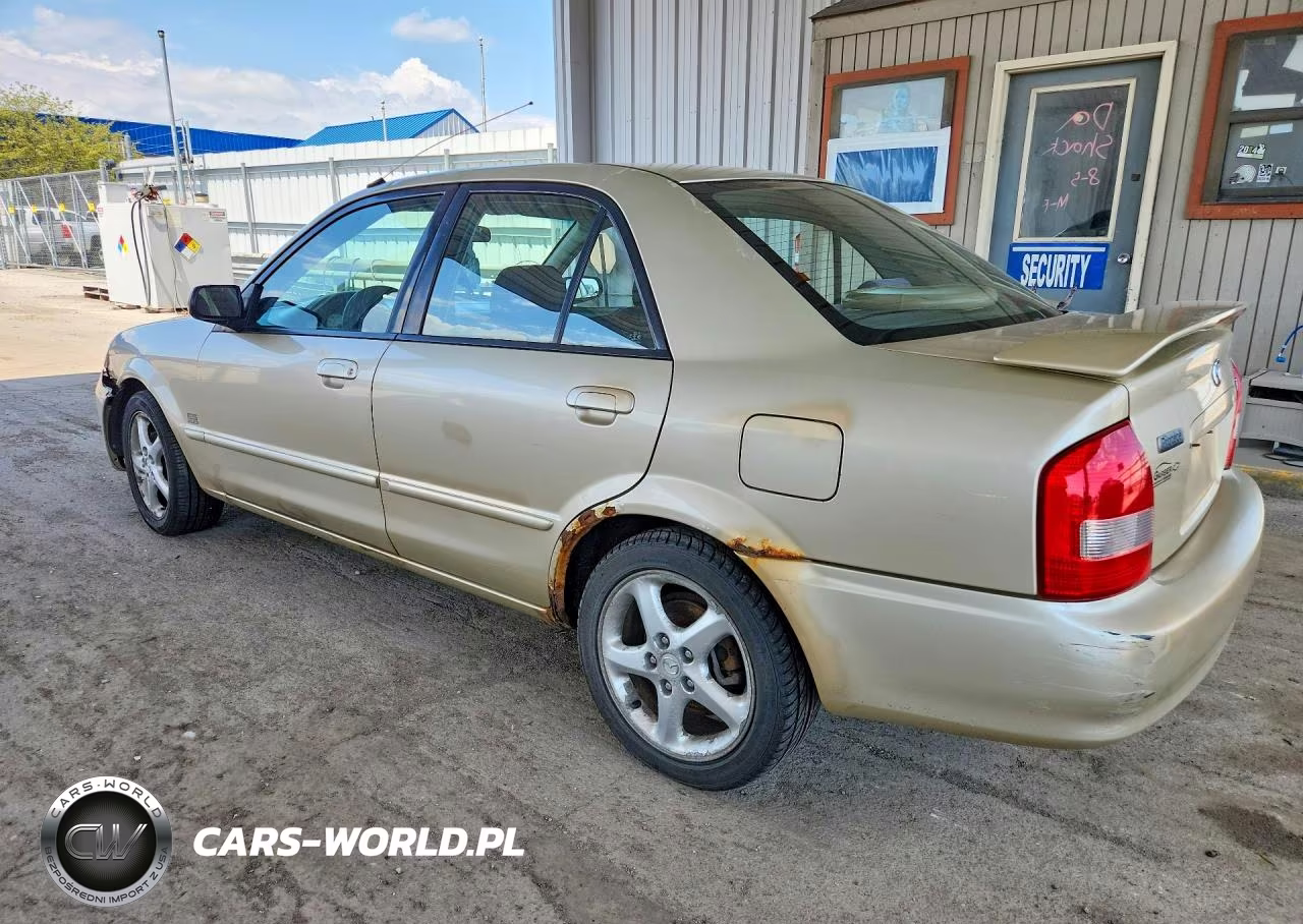 2001 Mazda Protege Lx VIN:JM1BJ226910455501 - 2