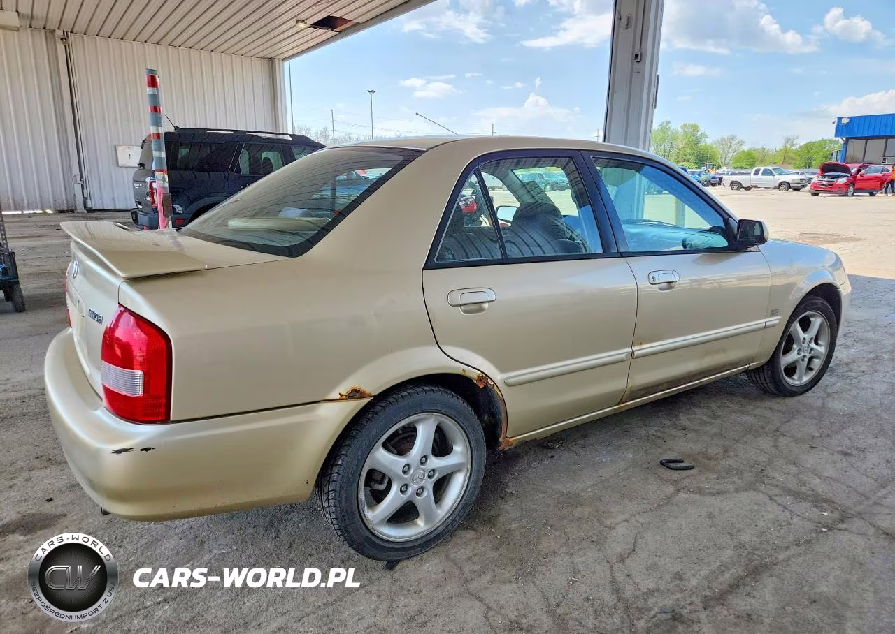 2001 Mazda Protege Lx VIN:JM1BJ226910455501 - 3