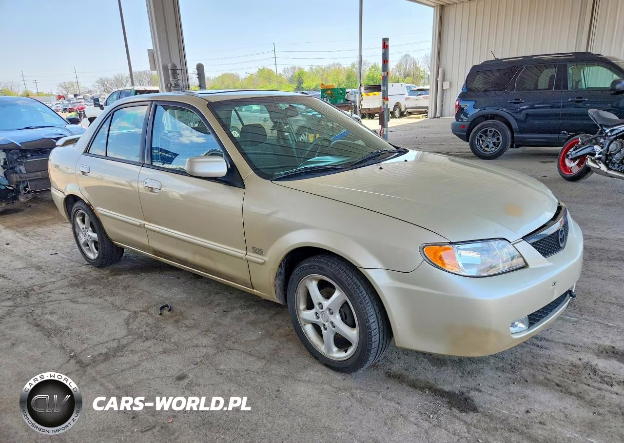 2001 Mazda Protege Lx VIN:JM1BJ226910455501 - 4