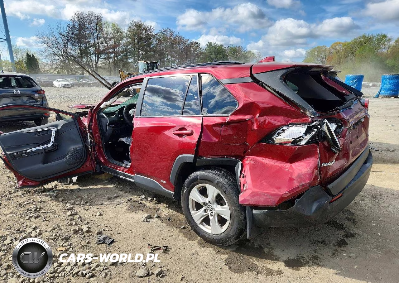 2021 Toyota Rav4 Le VIN:JTML6RFV3MD012984 - 2