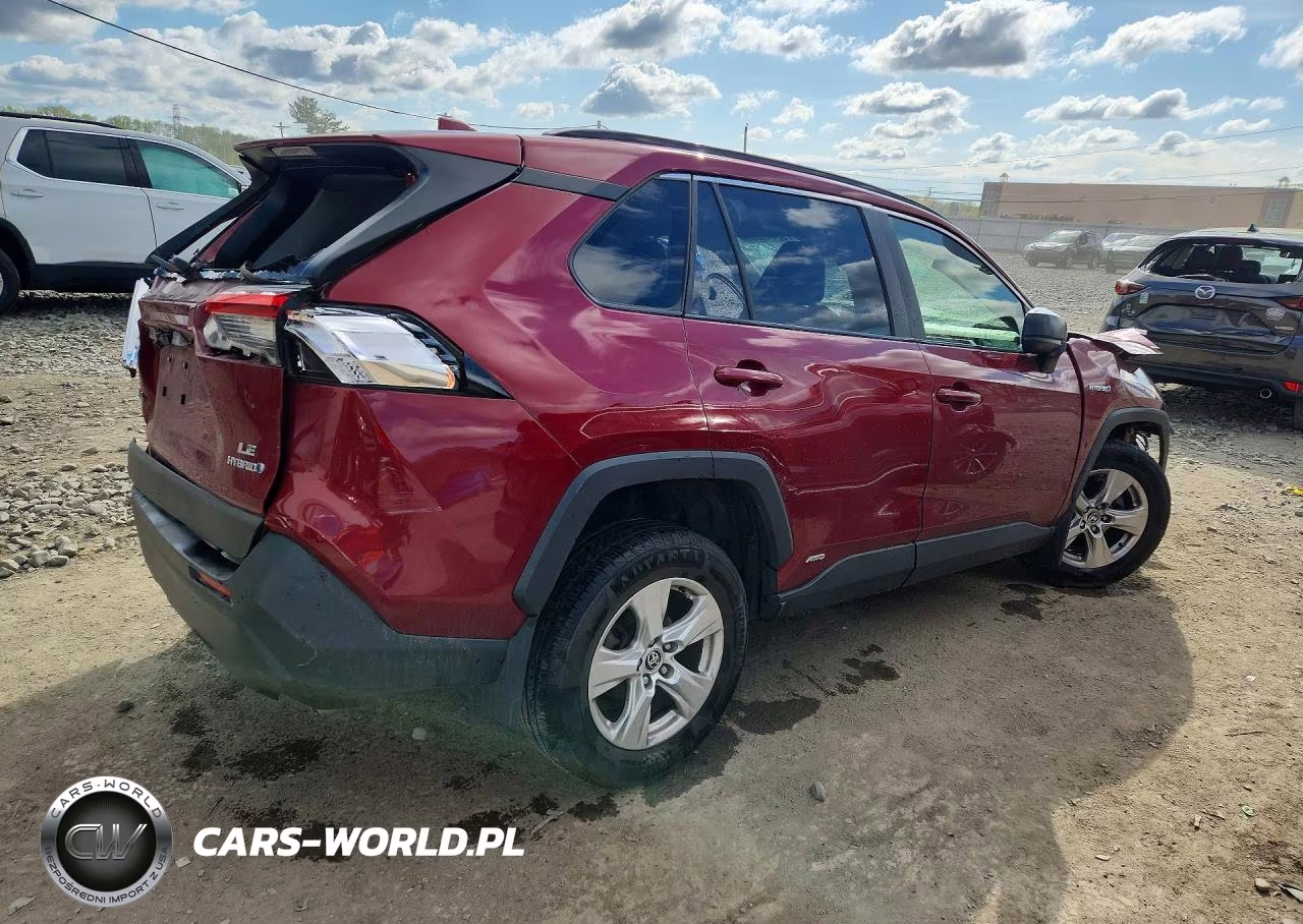 2021 Toyota Rav4 Le VIN:JTML6RFV3MD012984 - 3
