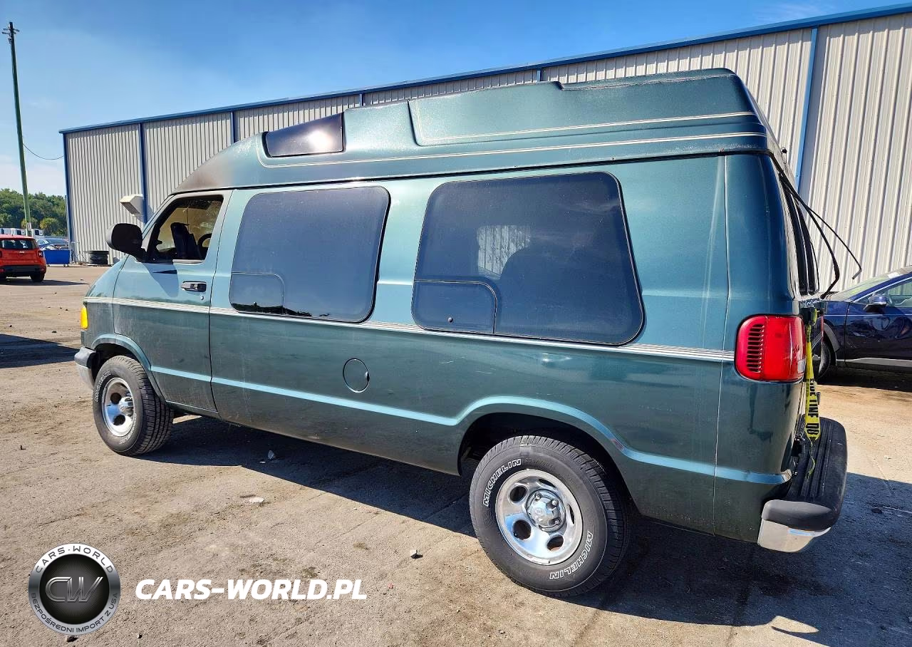 2000 Dodge Ram Van B1500 VIN:2B6HB11Z7YK127651 - 2