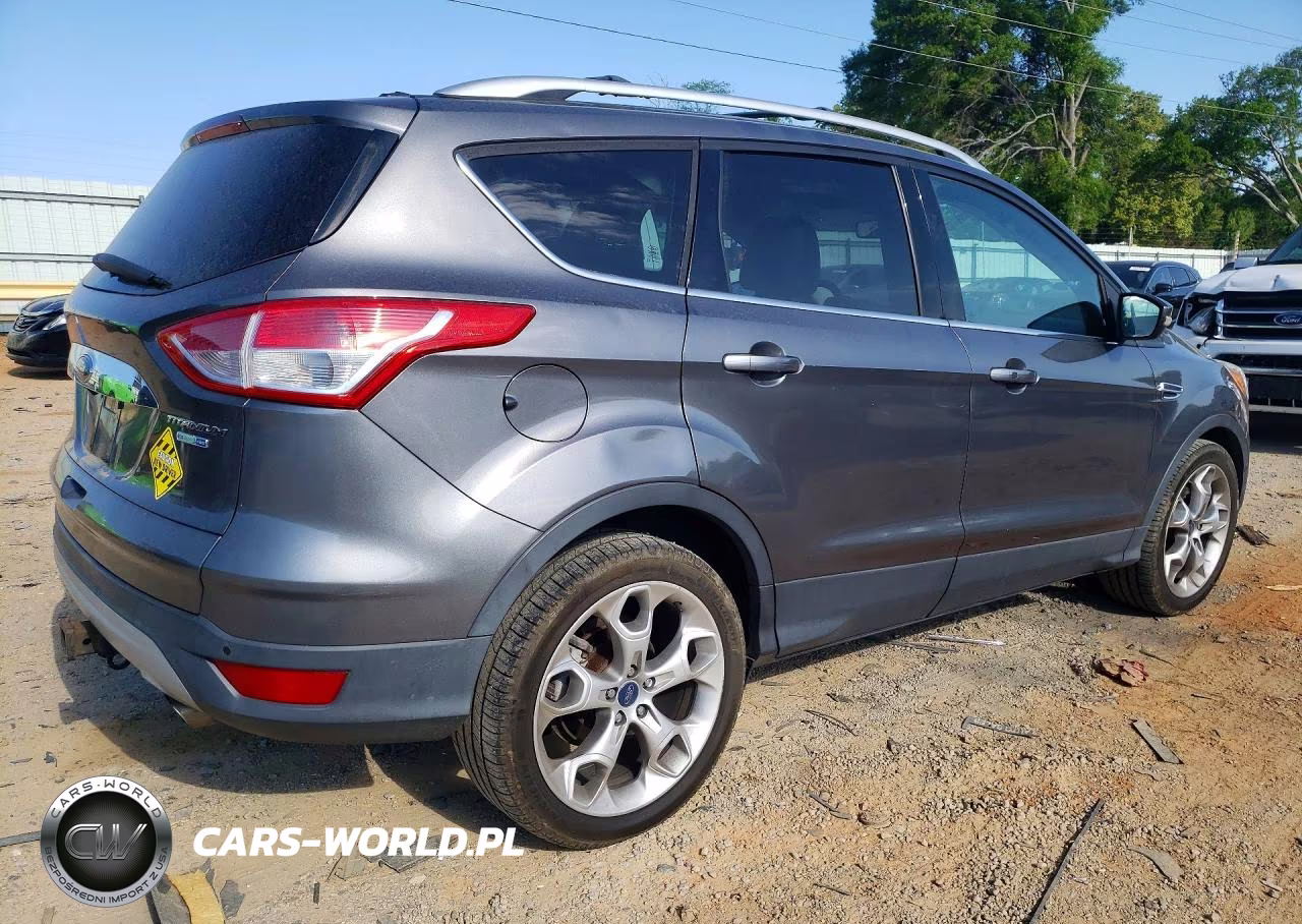 2014 Ford Escape Titanium VIN:1FMCU9J9XEUA35630 - 3