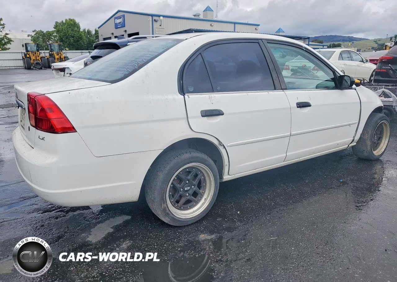 2001 Honda Civic Lx VIN:2HGES165X1H574130 - 3