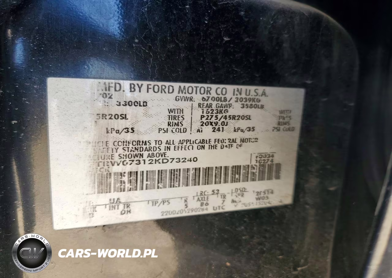 2002 Ford F150 Supercrew Harley Davidson VIN:1FTRW07312KD73240 - 12