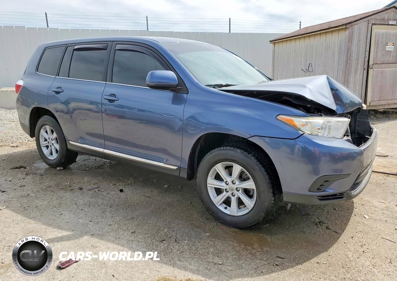 2013 Toyota Highlander Base VIN:5TDZA3EH6DS034581 - 4