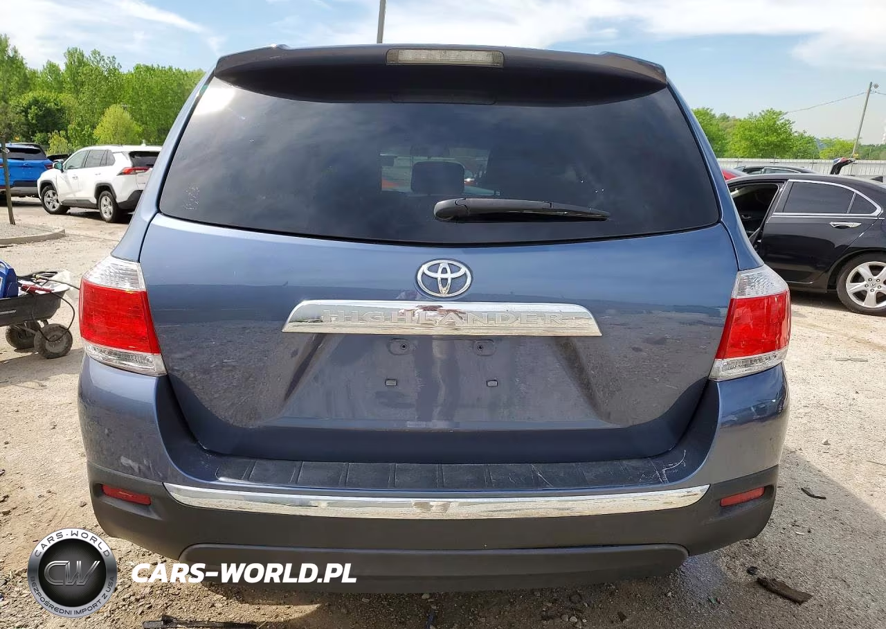 2013 Toyota Highlander Base VIN:5TDZA3EH6DS034581 - 6