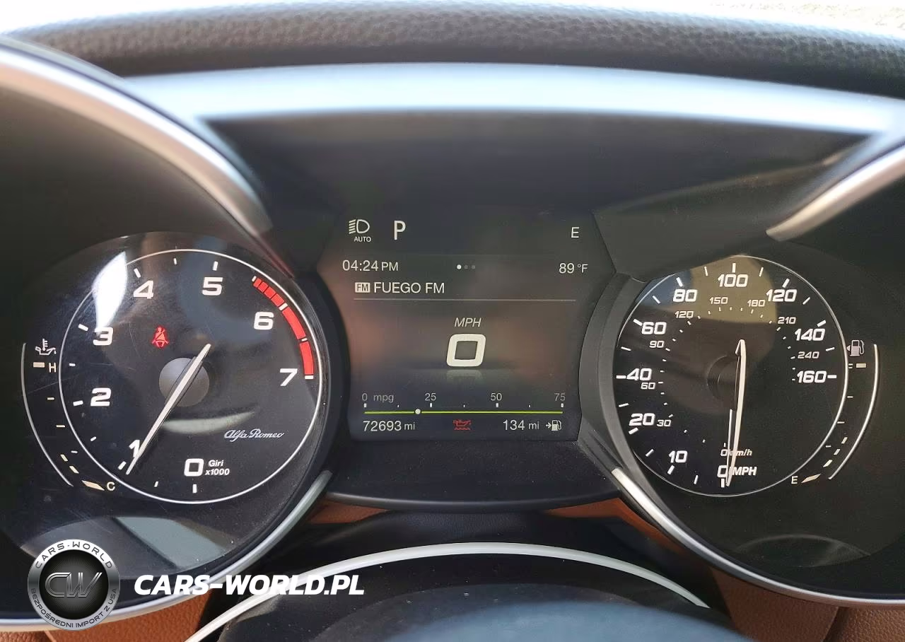 2019 Alfa Romeo Giulia Ti VIN:ZARFAMBN3K7606612 - 9